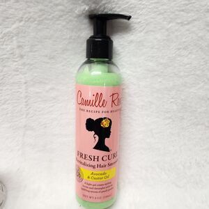 Camille Rose Fresh Curl Hair Smoother Avocado & Castor Oil 8 OZ Pump